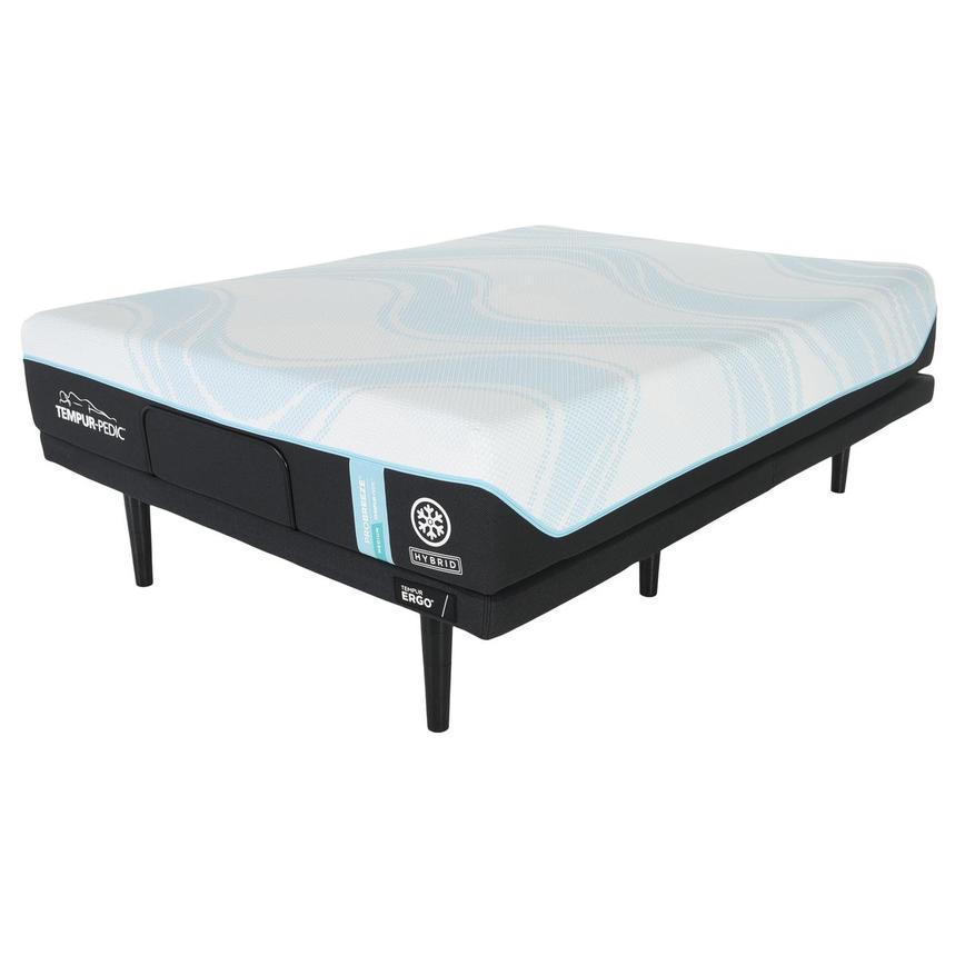 ProBreeze Hybrid-Medium Twin XL Mattress w/Ergo® 3.0 Powered Base by Tempur-Pedic  alternate image, 3 of 5 images.