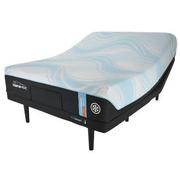 LuxeBreeze-Firm Twin XL Mattress w/Ergo® ProSmart Powered Base by Tempur-Pedic  main image, 1 of 6 images.