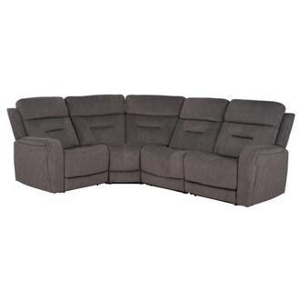 Gajah Power Reclining Sectional with 4PCS/2PWR