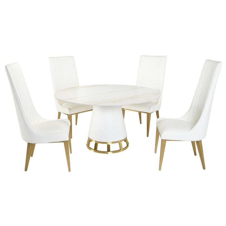 Khloe/Lillian 5-Piece Dining Set  main image, 1 of 10 images.