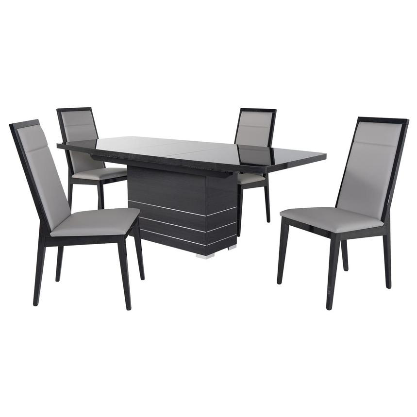 Valery 63" 5-Piece Dining Set  main image, 1 of 14 images.