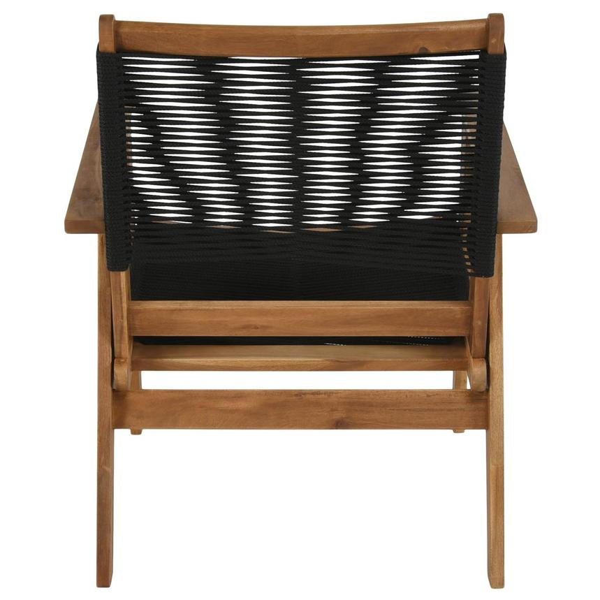 Laguna Black Accent Chair alternate image, 4 of 6 images.
