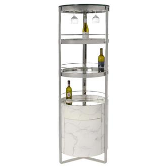 Eliza Marble Bar Cabinet