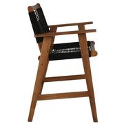Laguna Black Counter Stool  alternate image, 4 of 6 images.