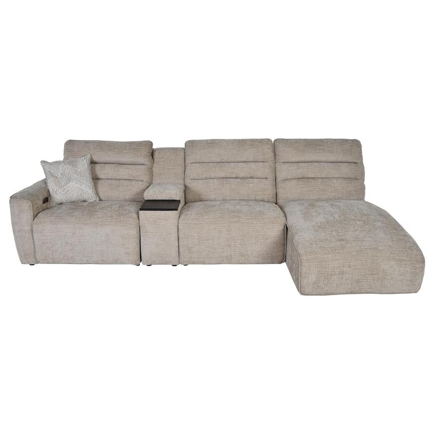 Solstice Power Reclining Sectional with 4PCS/2PWR  main image, 1 of 9 images.