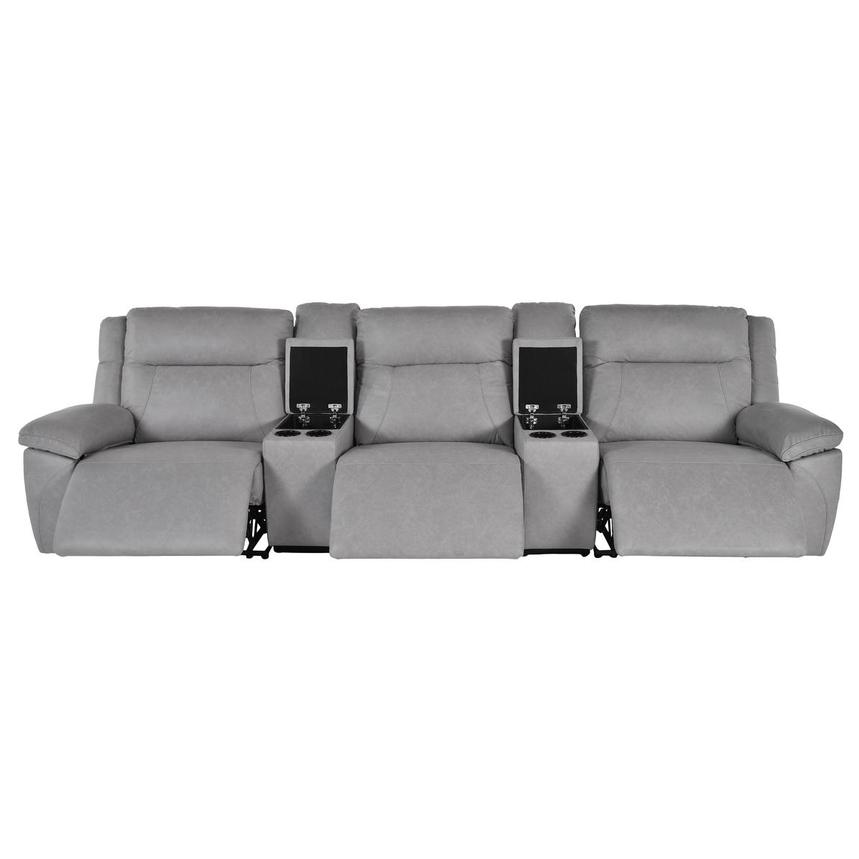 Blanche Home Theater Seating with 5PCS/3PWR  alternate image, 3 of 7 images.