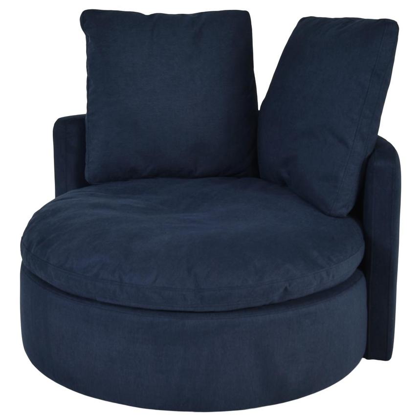 Piper Blue Accent Chair alternate image, 3 of 8 images.
