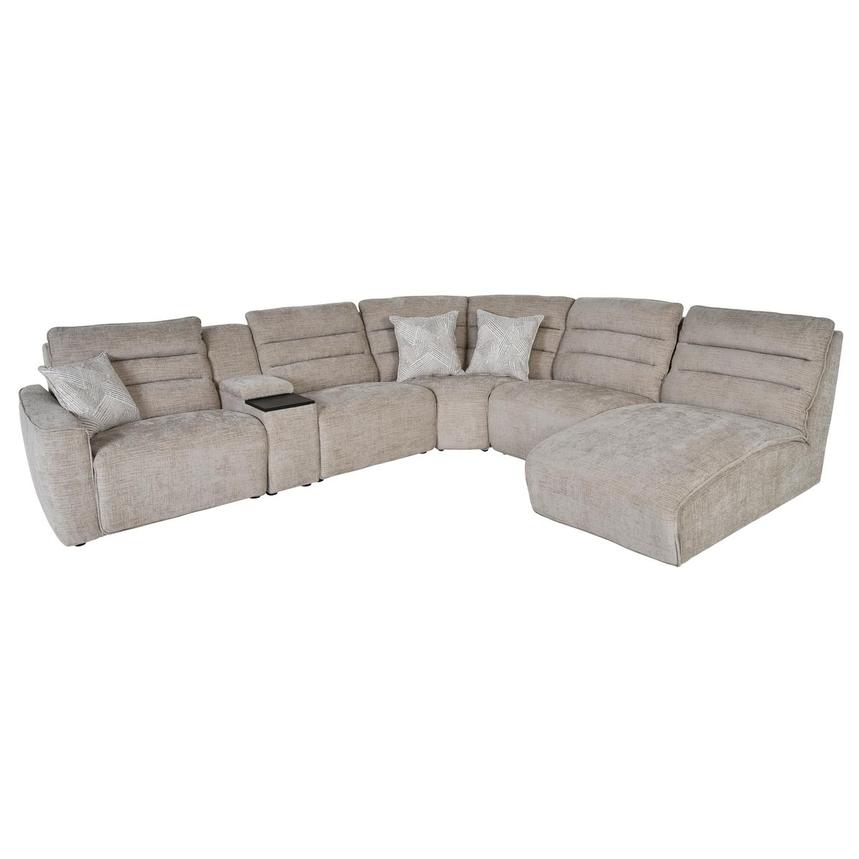 Solstice Power Reclining Sectional with 6PCS/3PWR  main image, 1 of 7 images.