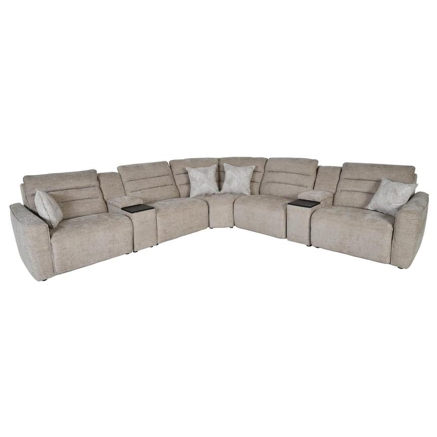 Solstice Power Reclining Sectional with 7PCS/3PWR  main image, 1 of 7 images.