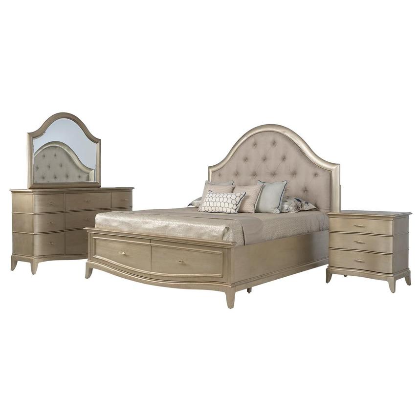 Starlite 4-Piece Queen Bedroom Set main image, 1 of 6 images.