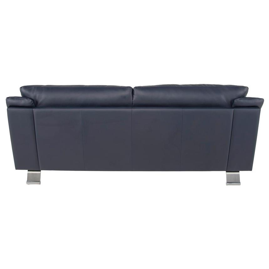 Rio Blue Leather Sofa alternate image, 4 of 7 images.