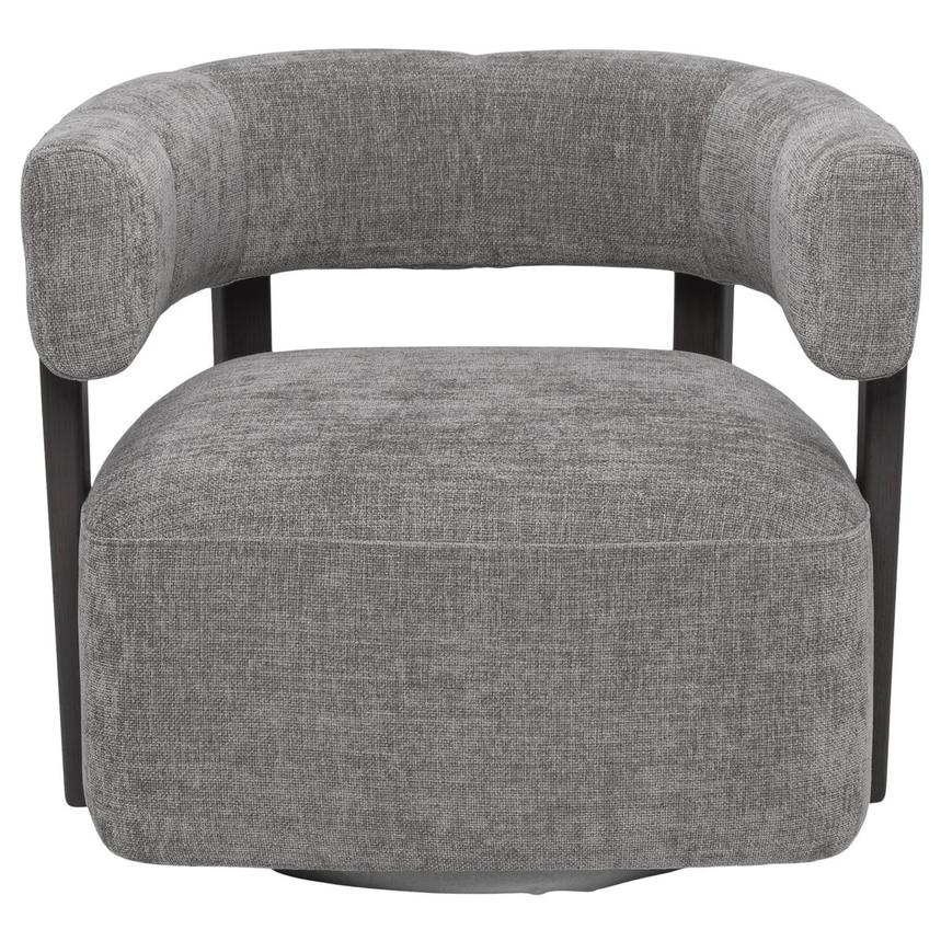 Becka Gray Accent Chair  alternate image, 2 of 8 images.