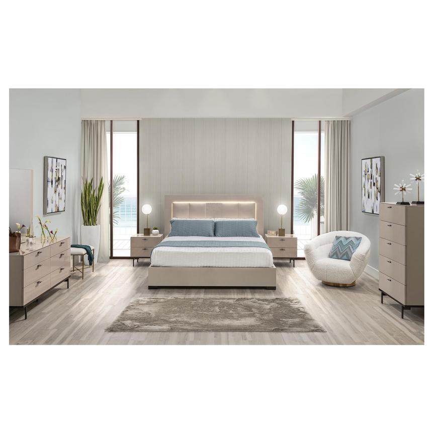 Karla Queen Panel Bed alternate image, 3 of 7 images.