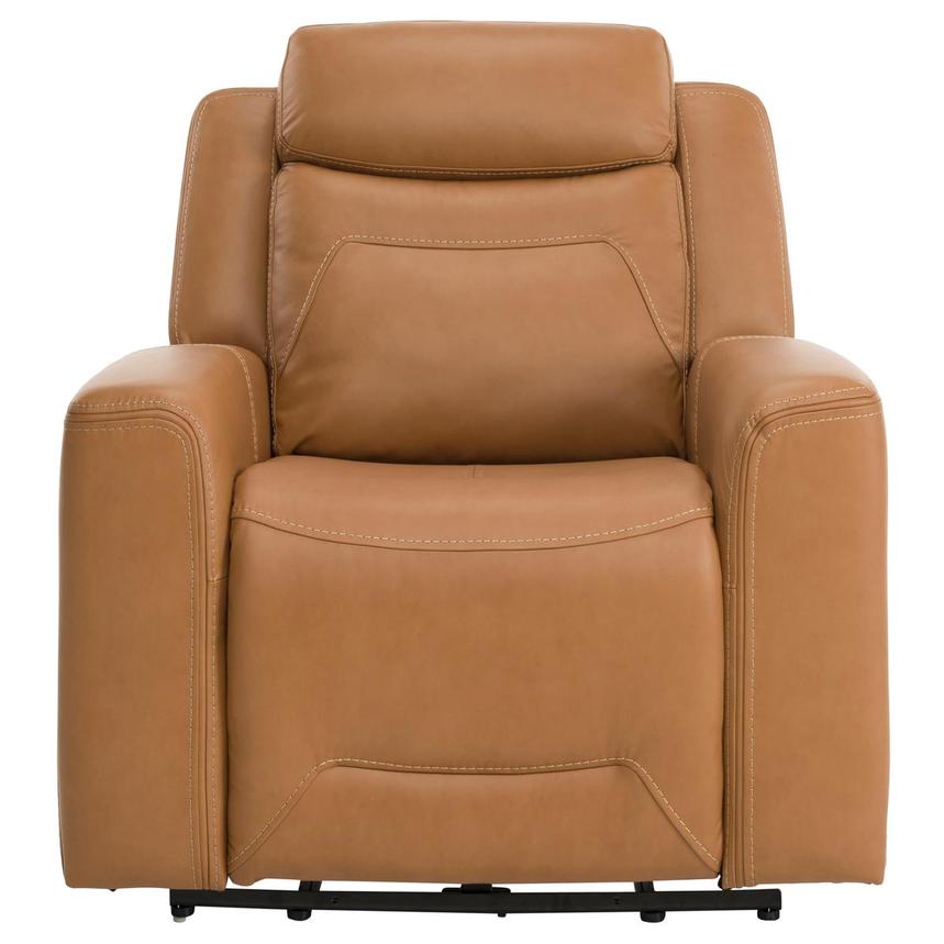 Byron Leather Power Recliner  alternate image, 3 of 9 images.