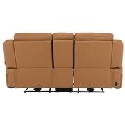 Byron Leather Power Reclining Sofa w/Console  alternate image, 5 of 12 images.
