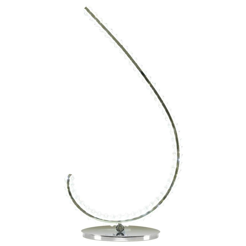 Curve Silver Left Table Lamp  alternate image, 3 of 11 images.