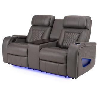 Neal Power Reclining Sofa w/Console