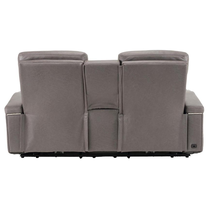 Neal Power Reclining Sofa w/Console alternate image, 4 of 12 images.