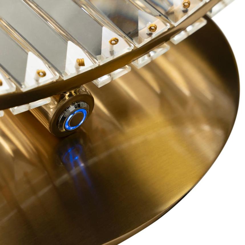 Curve II Gold Right Table Lamp  alternate image, 8 of 8 images.