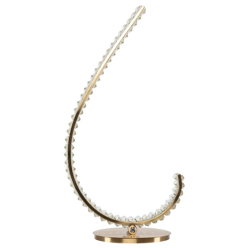 Curve II Gold Right Table Lamp main image, 1 of 8 images.