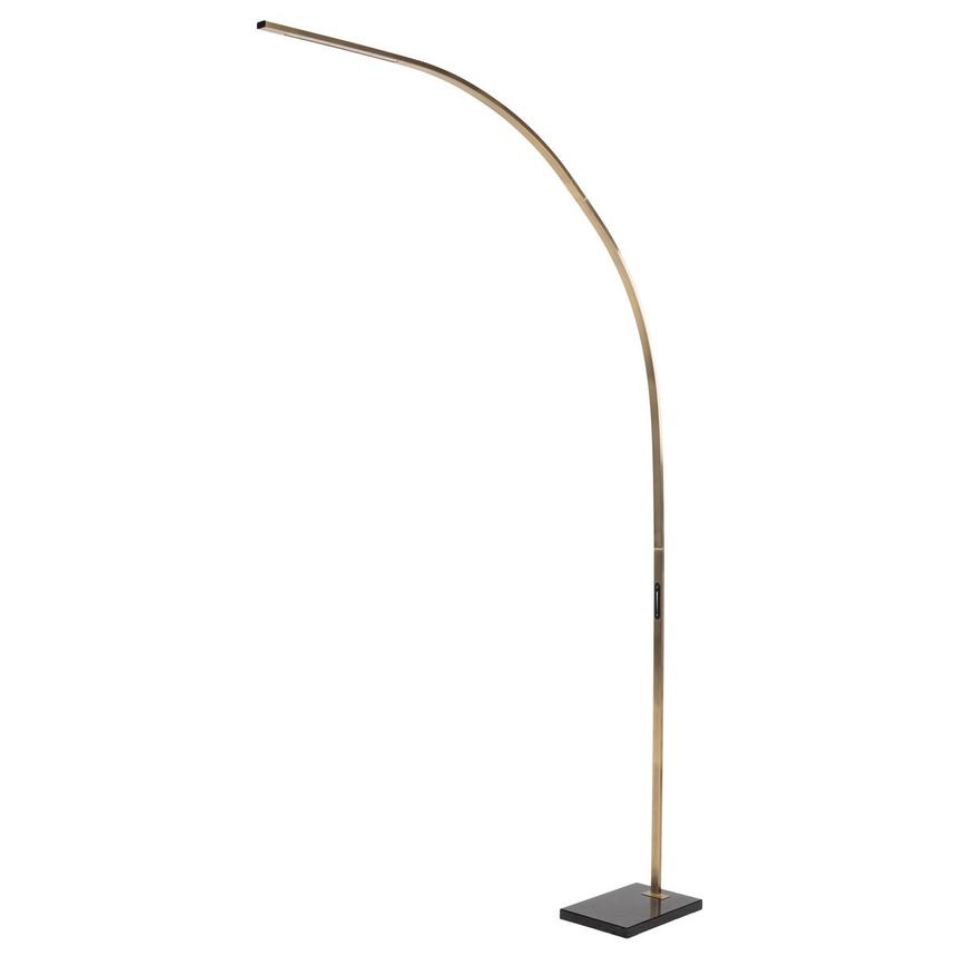 Alicia Gold Floor Lamp main image, 1 of 9 images.