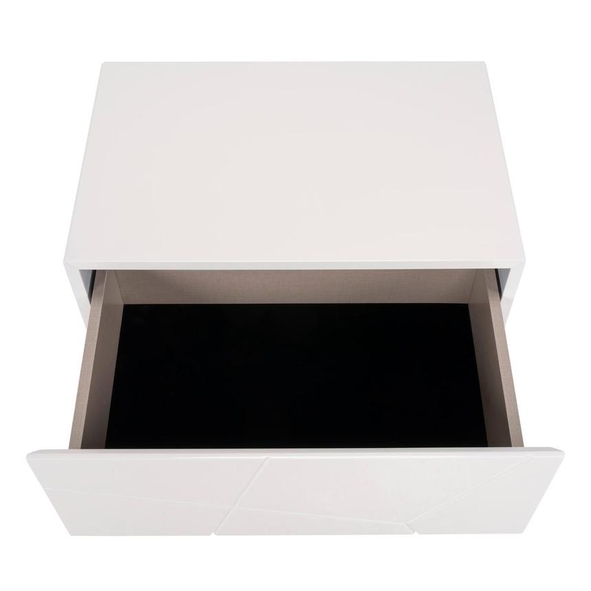 Tessa White Nightstand  alternate image, 8 of 10 images.