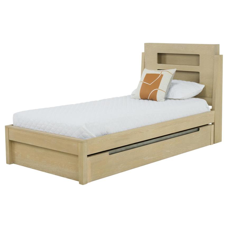 Jodie Twin Panel Bed w/Storage  main image, 1 of 7 images.
