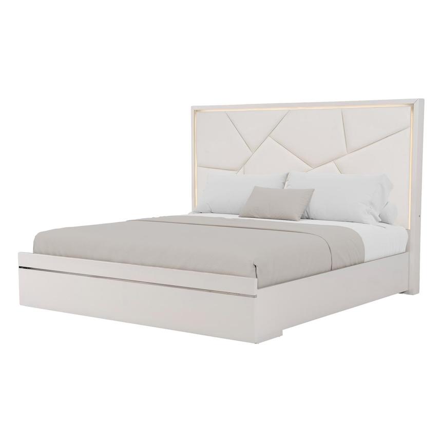 Tessa White 4-Piece King Bedroom Set alternate image, 3 of 6 images.