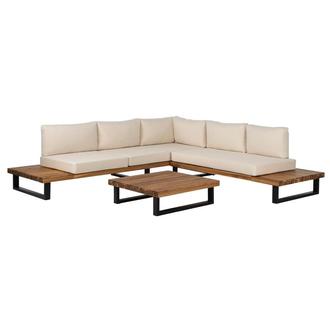 Bask Beige 3-Piece Patio Set