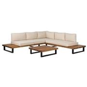 Bask Beige 3-Piece Patio Set  main image, 1 of 13 images.