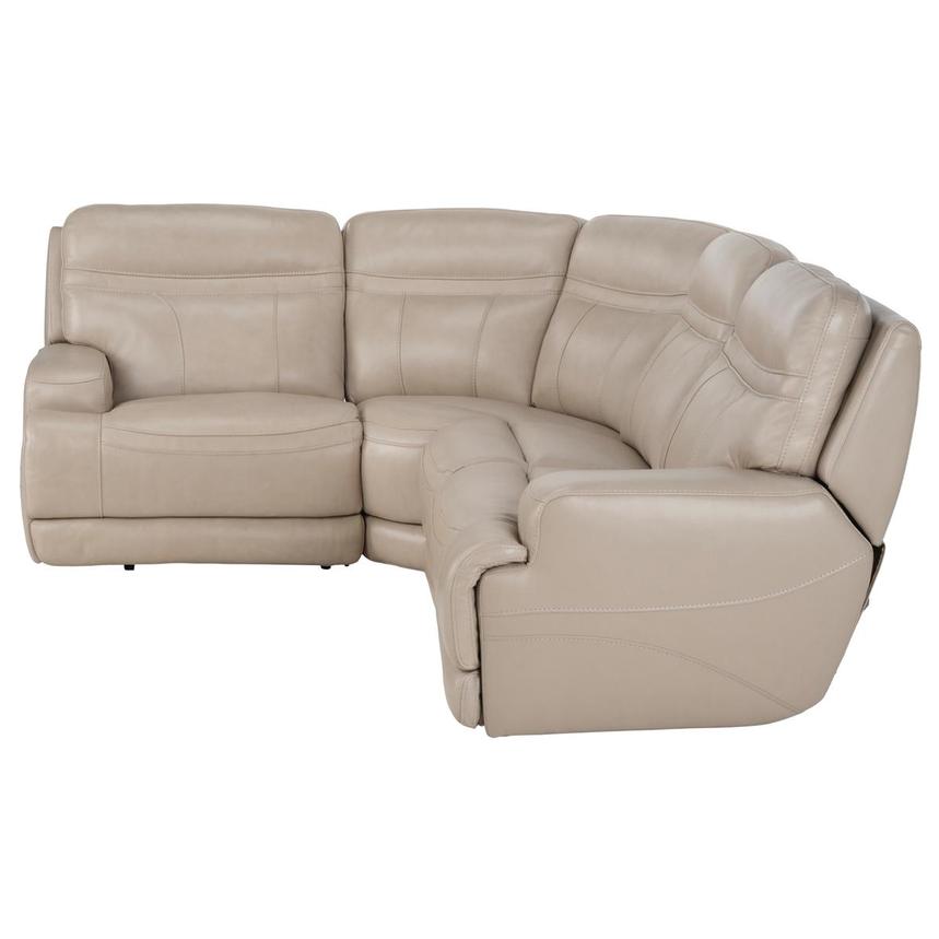 Scottsdale Leather Power Reclining Sectional with 4PCS/2PWR  alternate image, 3 of 8 images.