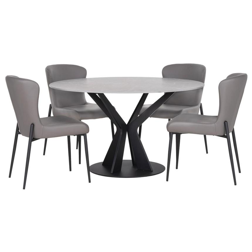 Colmar/Bea 5-Piece Round Dining Set  main image, 1 of 13 images.