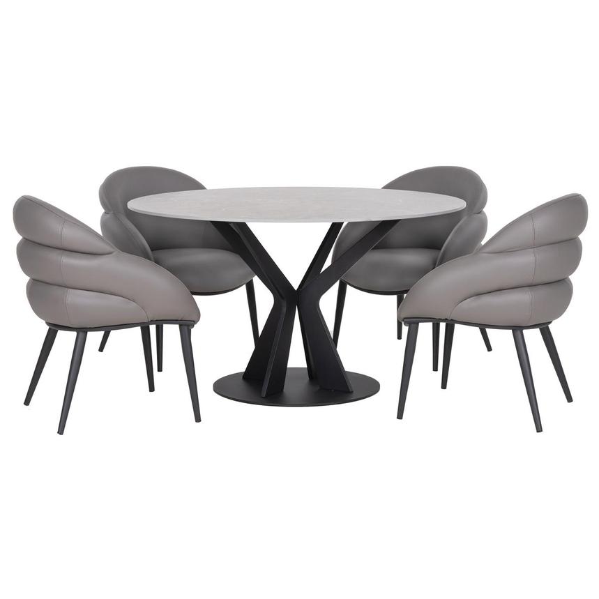 Colmar/Enrica 5-Piece Round Dining Set  main image, 1 of 12 images.