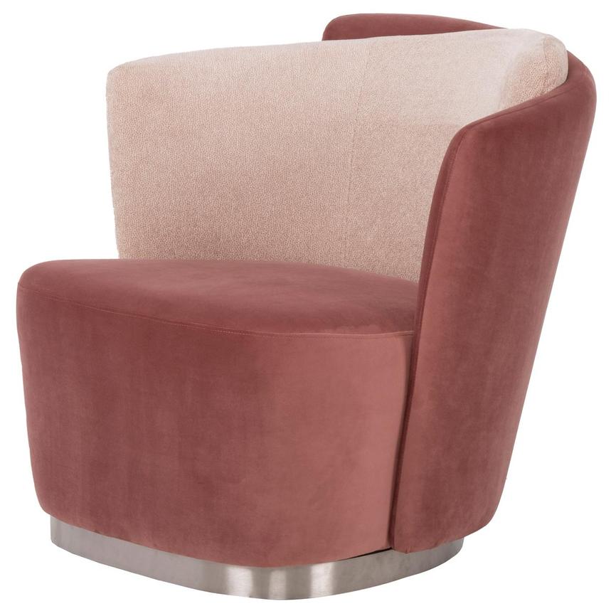 Petal Pink Accent Chair  main image, 1 of 6 images.