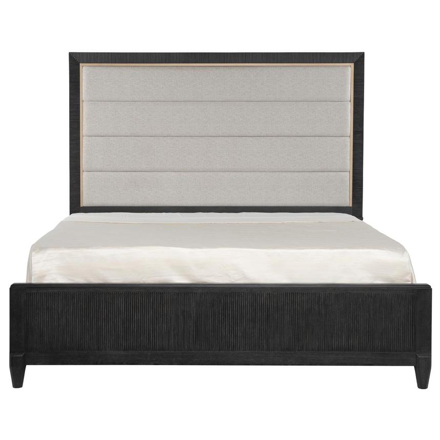 Detroit King Upholstered Panel Bed alternate image, 4 of 9 images.