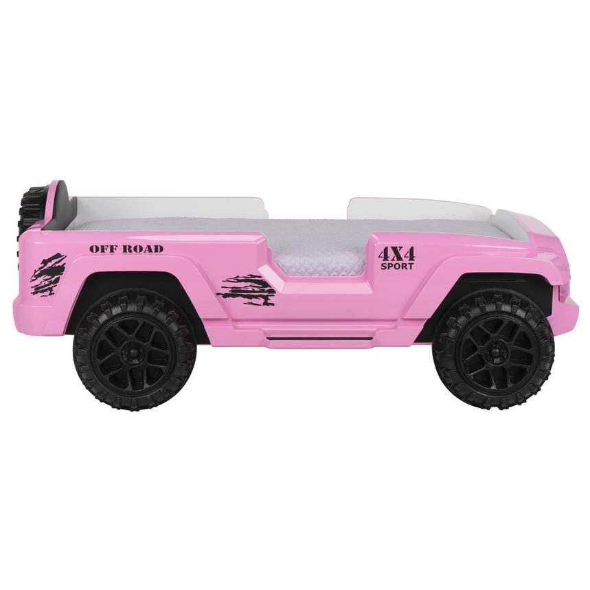 OFF-Road Pink Twin Car Bed  alternate image, 6 of 12 images.