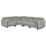 Marcelo Leather Power Reclining Sectional with 4PCS/2PWR  main image, 1 of 9 images.