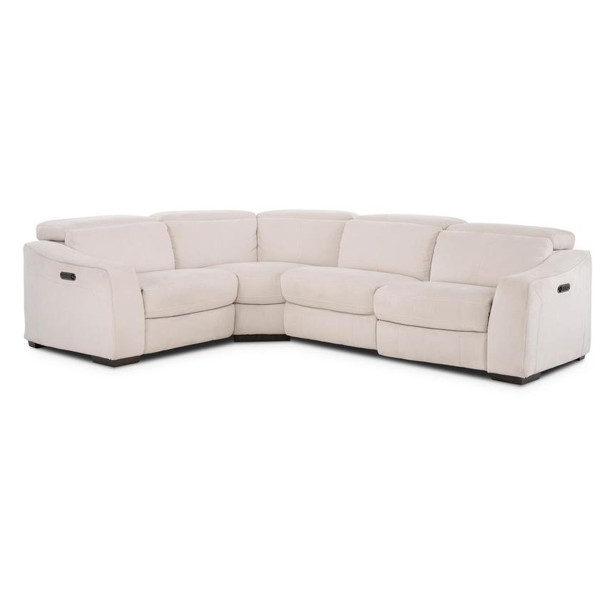 Jameson Cream Power Reclining Sectional with 4PCS/2PWR main image, 1 of 8 images.