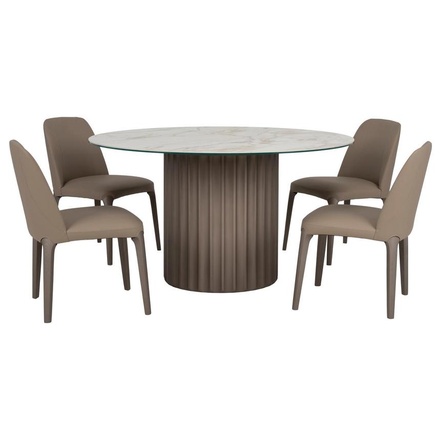 Donovan/Karyn 5-Piece Round Dining Set  main image, 1 of 16 images.