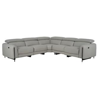 Marcelo 2.0 Leather Power Reclining Sectional with 5PCS/2PWR