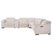 Jameson Cream Power Reclining Sectional with 7PCS/3PWR  alternate image, 3 of 10 images.