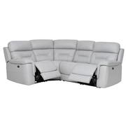 Palmer Leather Power Reclining Sectional with 4PCS/2PWR  alternate image, 2 of 7 images.
