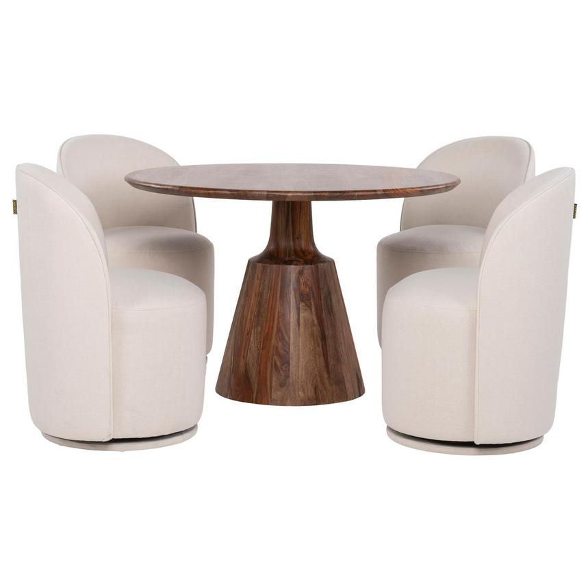 Brownstone/Oz 5-Piece Round Dining Set main image, 1 of 14 images.