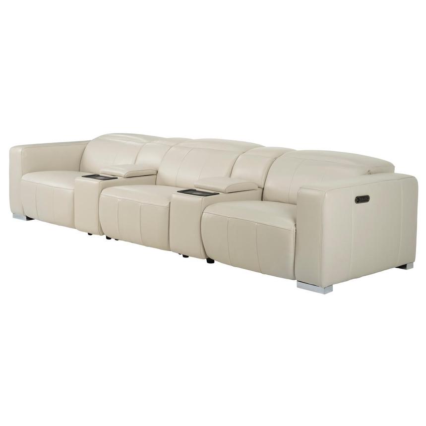 Samar Home Theater Leather Seating with 5PCS/2PWR  alternate image, 3 of 10 images.