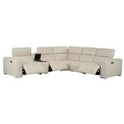Samar Leather Power Reclining Sectional with 6PCS/3PWR  alternate image, 2 of 12 images.