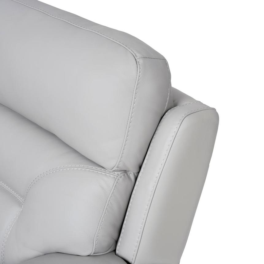 Palmer Leather Power Reclining Sectional with 6PCS/2PWR alternate image, 9 of 10 images.