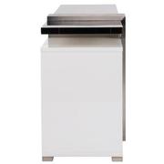 Totem White/Black Electric Fireplace  alternate image, 5 of 15 images.