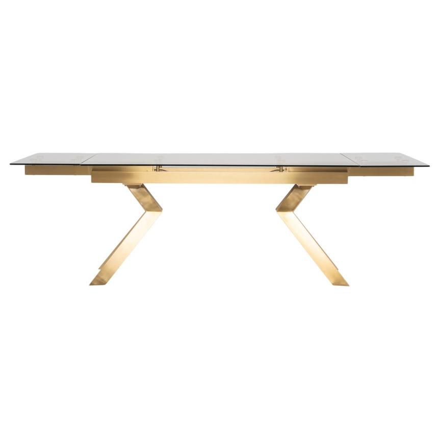 Landon Gold Extendable Dining Table alternate image, 4 of 10 images.