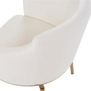 Cascada Gold 5-Piece Round Dining Set  alternate image, 14 of 16 images.