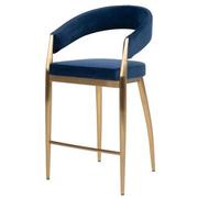 Britney Blue Counter Stool  main image, 1 of 8 images.